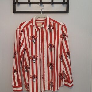Sezane Maxy Shirt Pink - Size 4